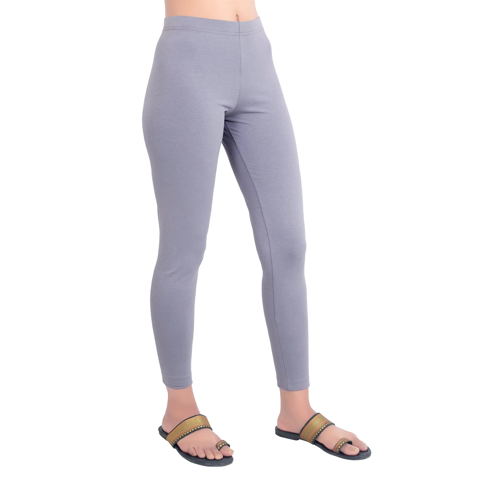 Women Cement Ankle Length Legging