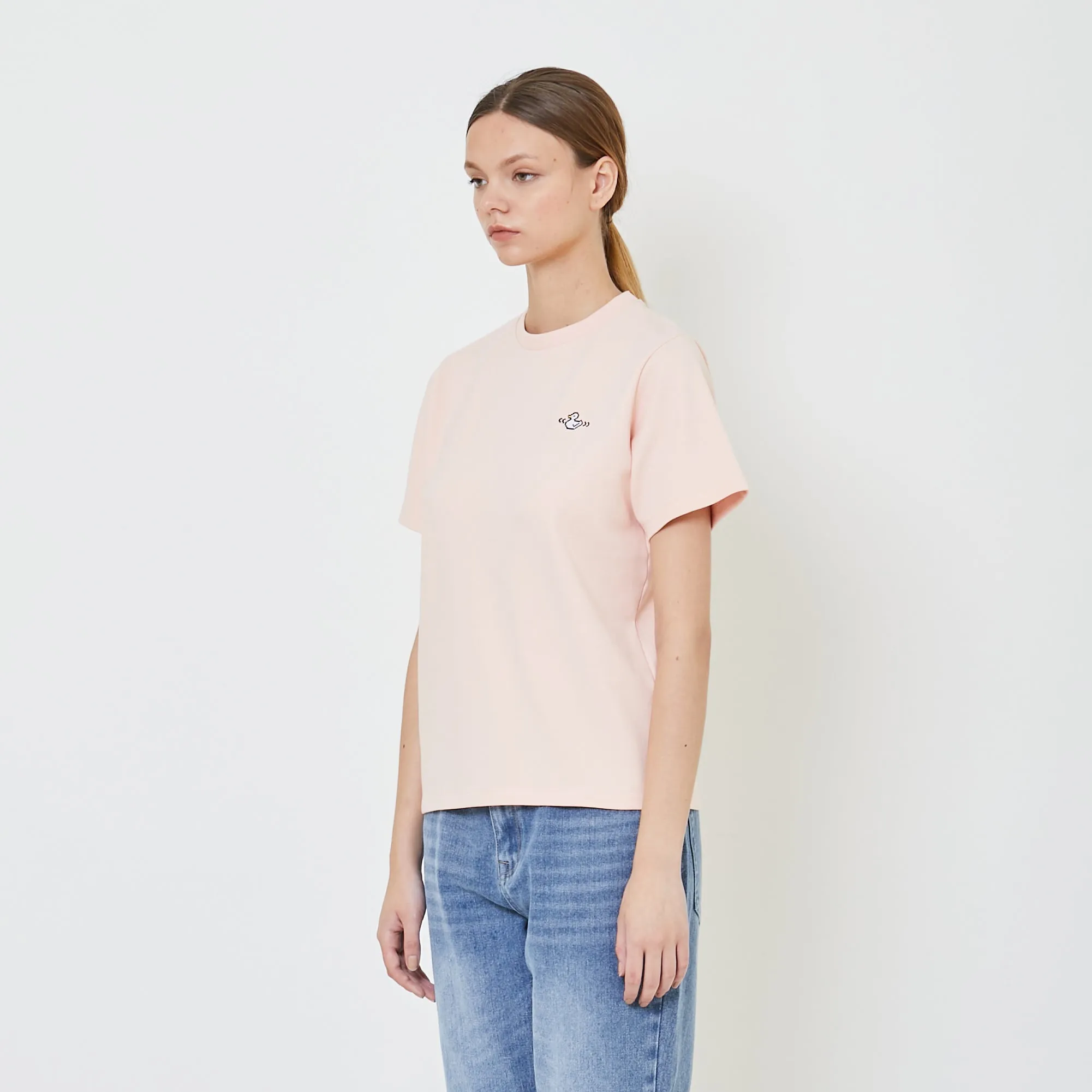 Women Embroidery Essential Tee - SW2405072